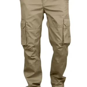 Men's Solid Cargo Pants